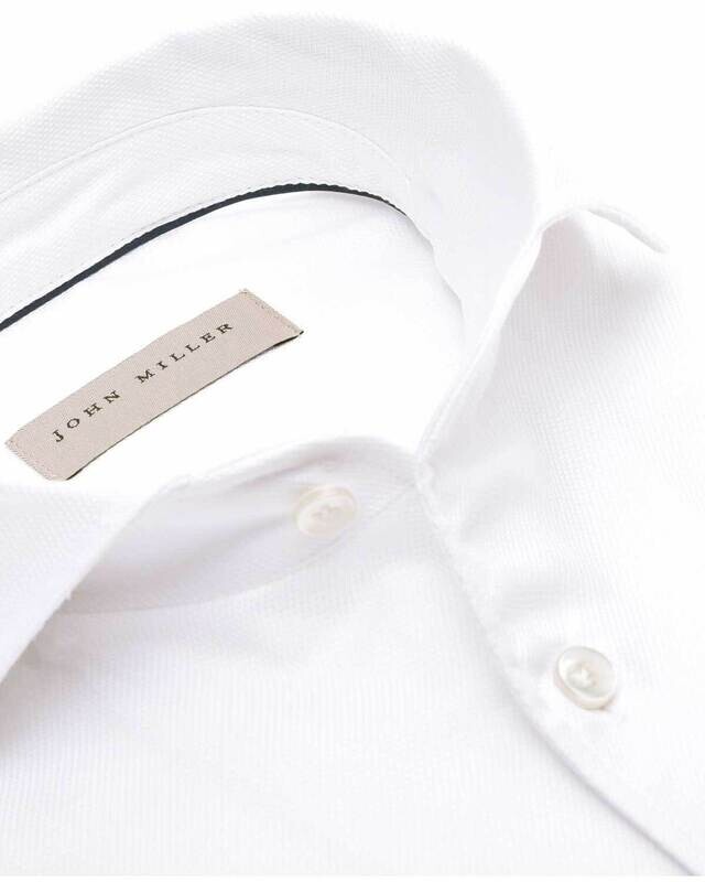 John Miller Dress Shirt Wit 1 5141185