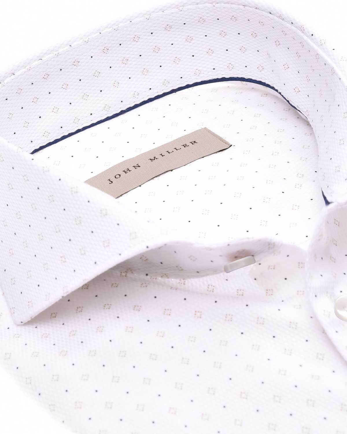 John Miller Dress Shirt Wit 1 5141310