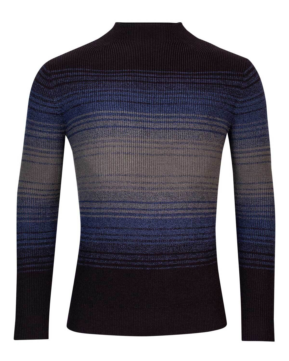 Thomas Maine Pullover Turtel DBlauw 3285TM609
