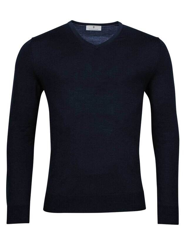 Thomas Maine Pullover DBlauw 3181TM100