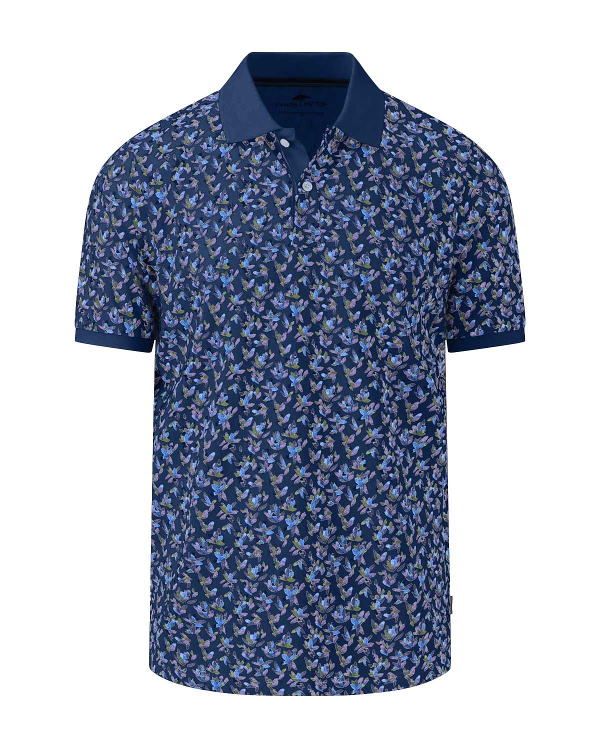 Fynch Hatton Polo DBlauw 14041309