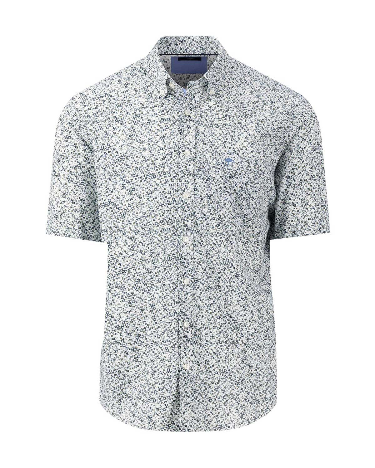 Fynch Hatton Casual Shirt km LGroen 14045071