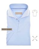 John Miller Dress Shirt km LBlauw 5141231