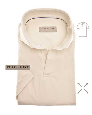 John Miller Dress Shirt km LBeige 5141231
