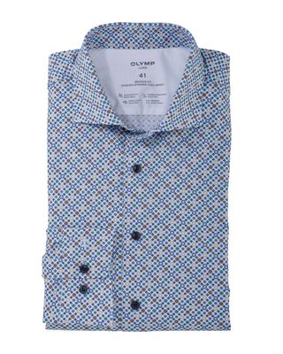 Olymp Dress shirt lm LGroen 133054