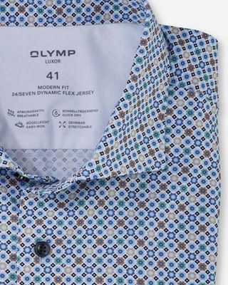 Olymp Dress shirt lm LGroen 133054