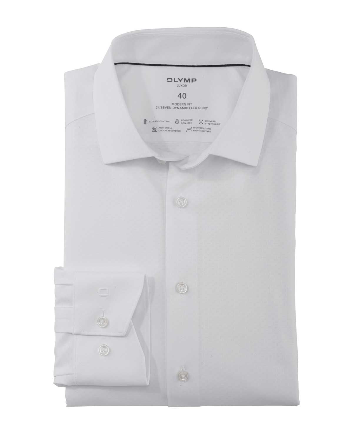 Olymp Dress shirt lm Wit 1 125254