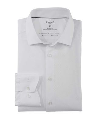 Olymp Dress shirt lm Wit 1 125254