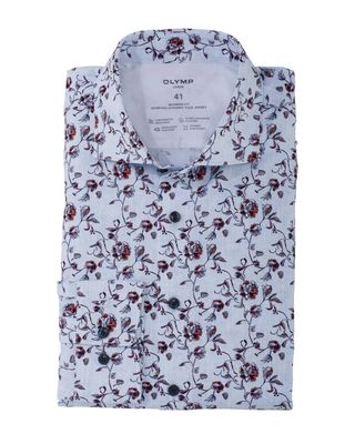 Olymp Dress Shirt lm LBlauw 134654