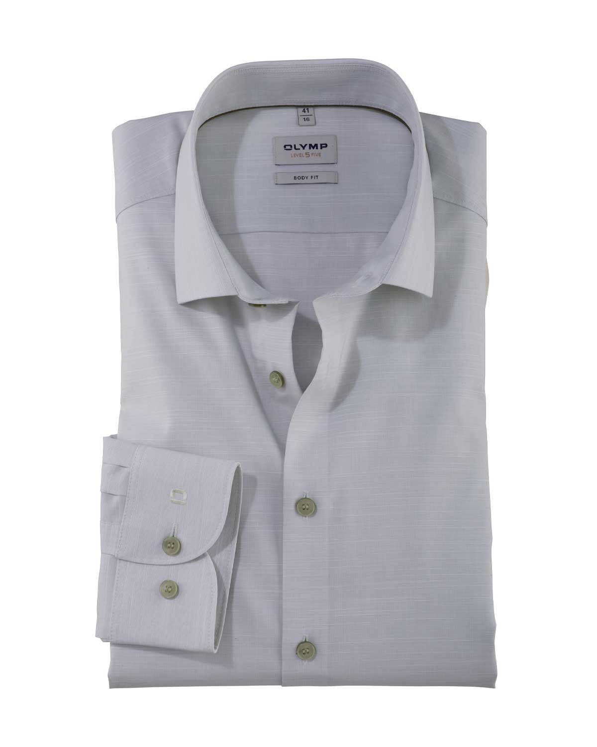 Olymp Dress Shirt lm LGroen 2132534*