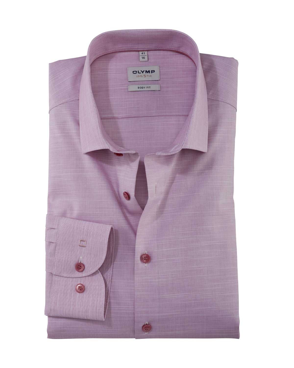 Olymp Dress Shirt lm MRoze 2132534*