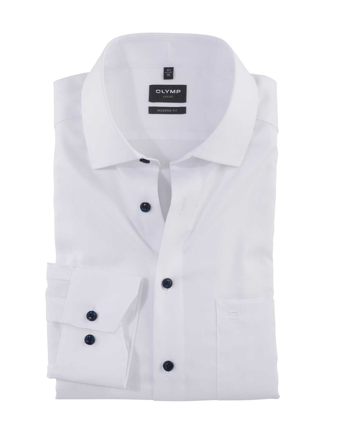Olymp Dress shirt lm Wit 1 120454
