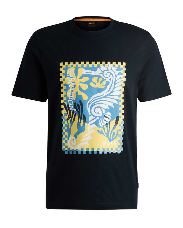 Hugo Boss T-Shirt DBlauw 50516003