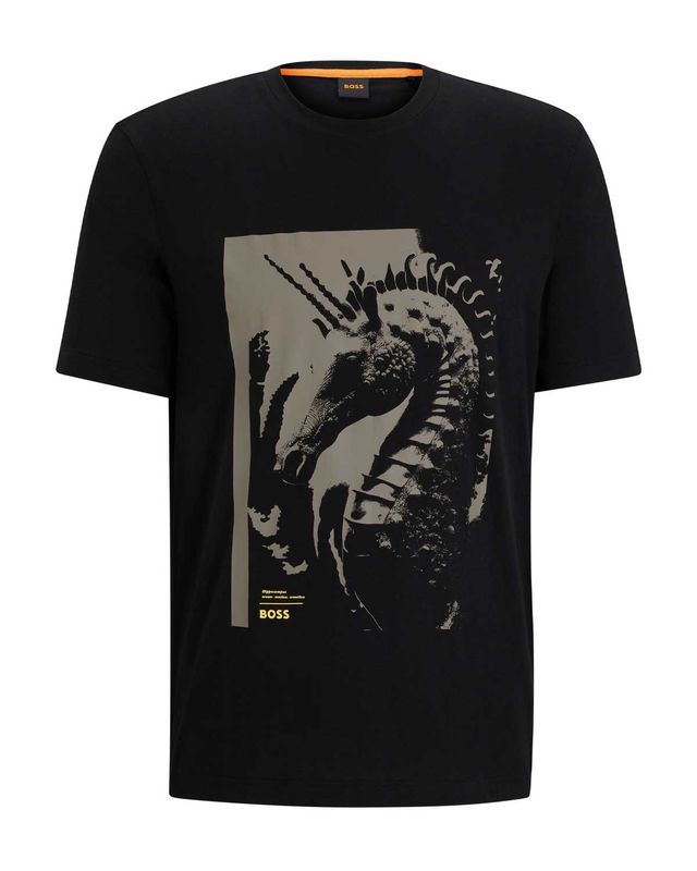 Hugo Boss T-Shirt Zwart 50515626