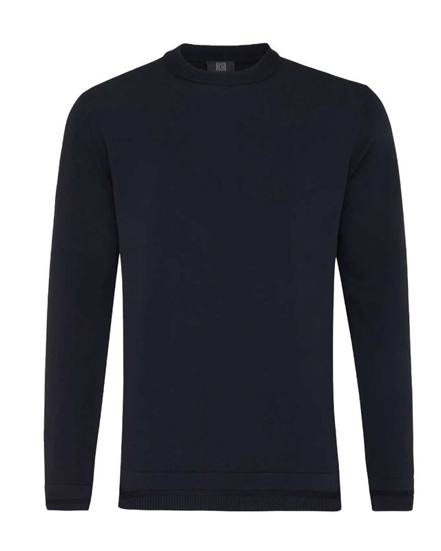 Genti Pullover RH DBlauw K9122-1260