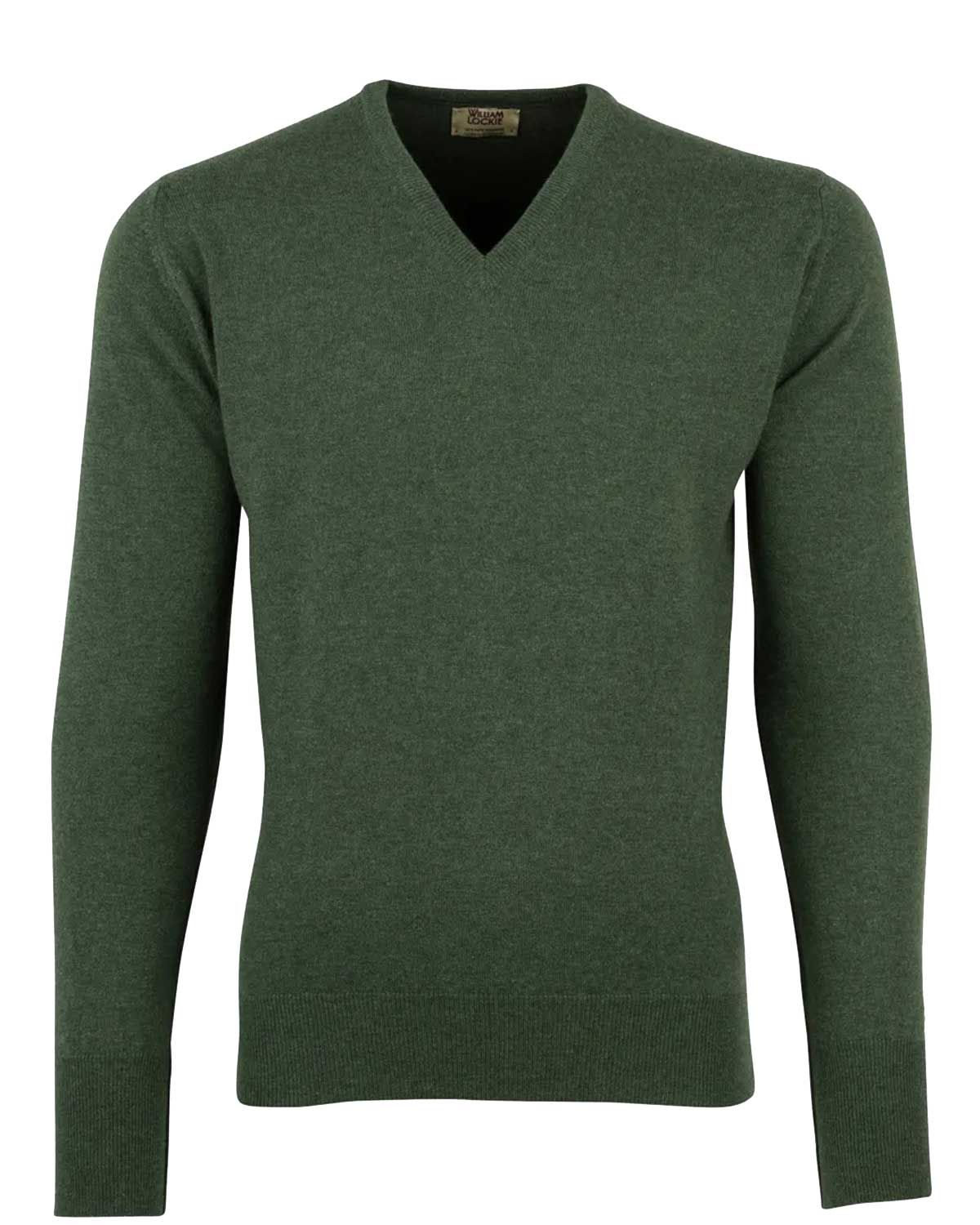 William Locky Pullover m.groen GLW21515