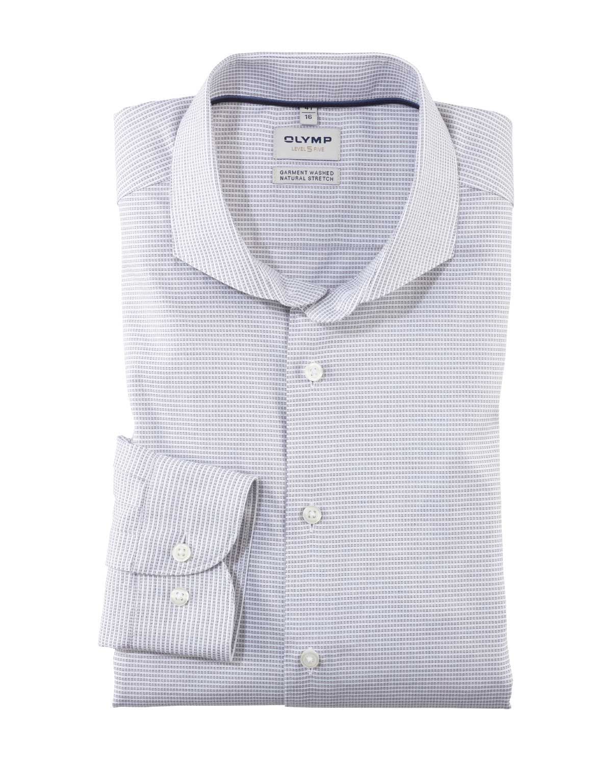 Olymp Dress Shirt lm LGrijs 212864
