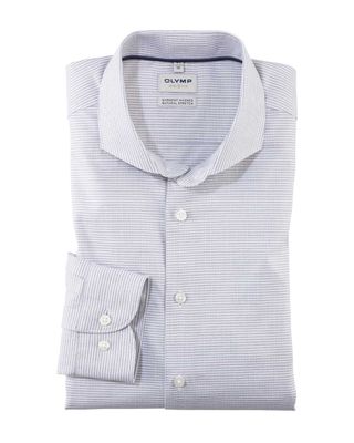 Olymp Dress Shirt lm LGrijs 212864