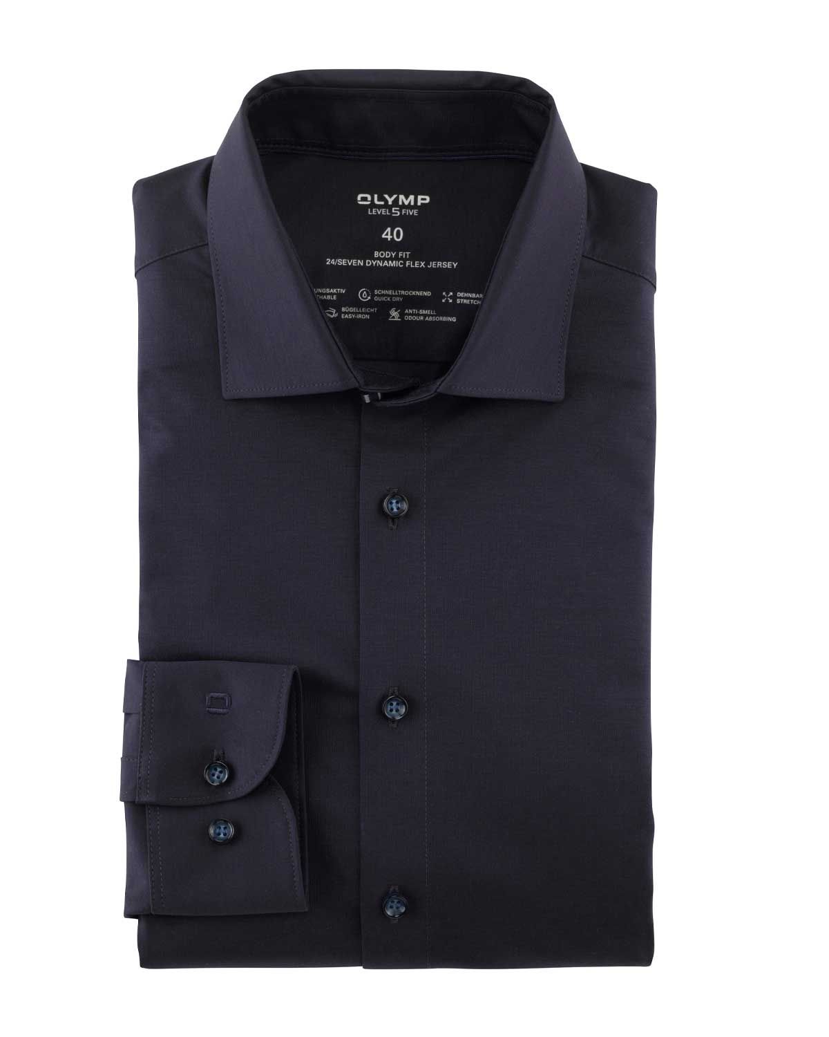 Olymp Dress Shirt lm dblauw 2008-69