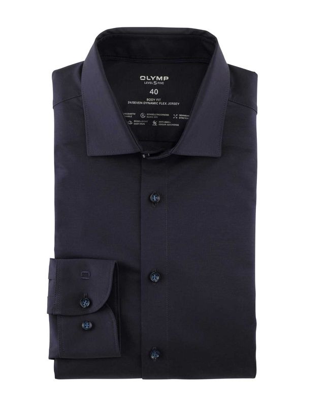 Olymp Dress Shirt lm dblauw 2008-69