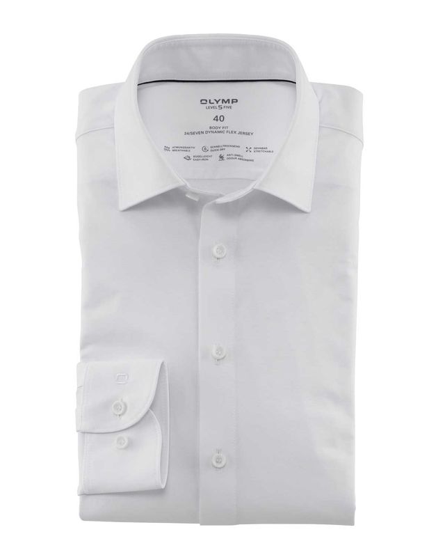 Olymp Dress Shirt lm wit 2008-64