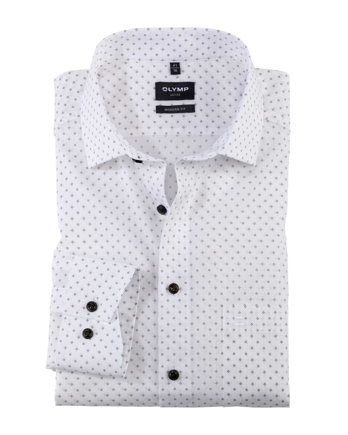 Olymp Dress Shirt lm Wit 1 122864