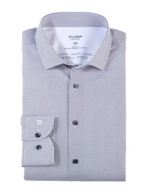 Olymp Dress Shirt lm Rood 215864