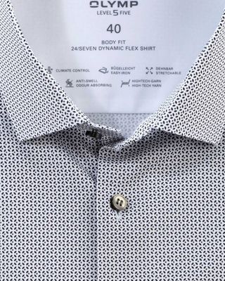 Olymp Dress Shirt lm DGroen 215864