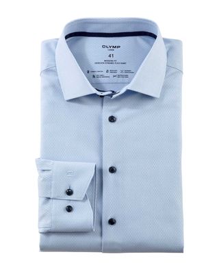 Olymp Dress Shirt lm LBlauw 131264