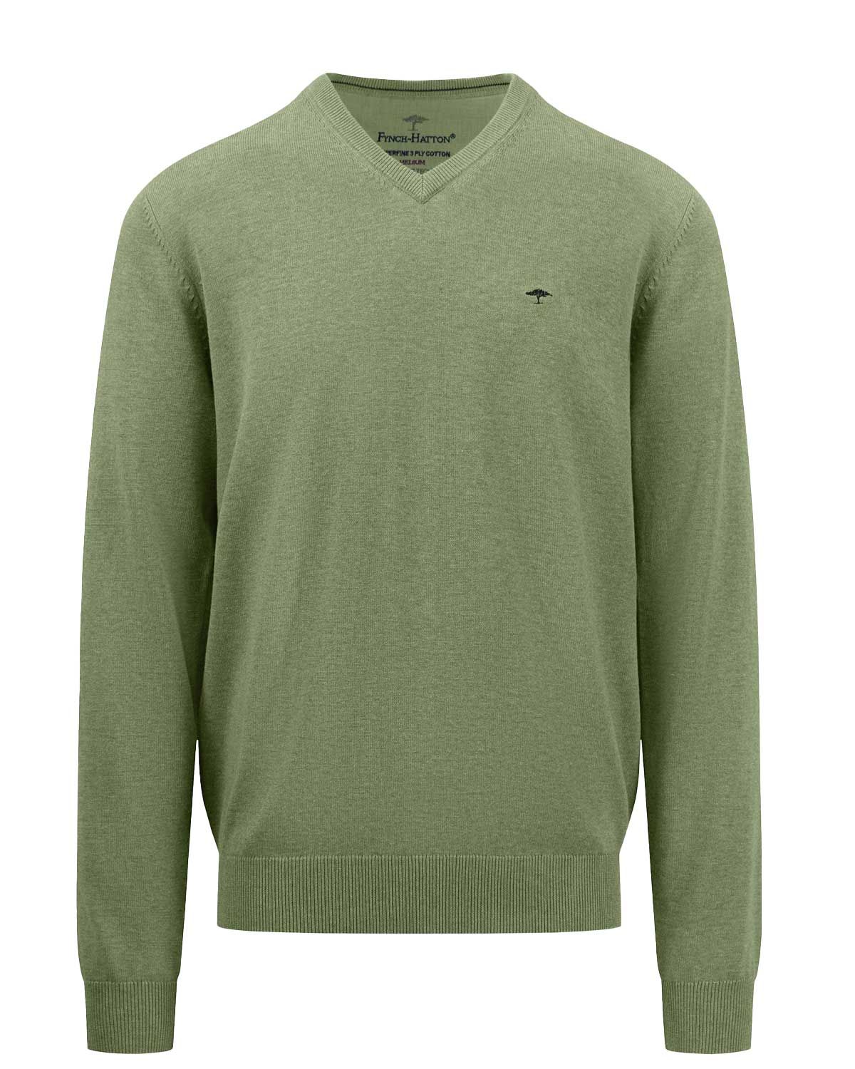 Fynch Hatton Pullover VH LGroen 1414211