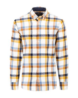 Fynch Hatton Casual Shirt lm Off White 14106030