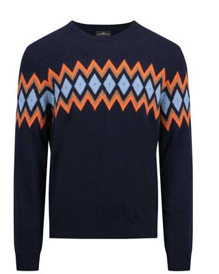 Fynch Hatton Pullover RH DBlauw 1410811
