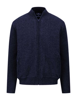 Fynch Hatton Vest DBlauw 1410317