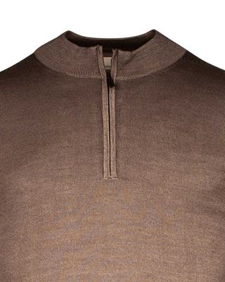 Thomas Maine Pullover zip Dbeige 4284TM150