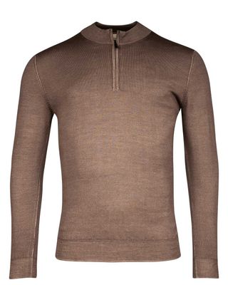 Thomas Maine Pullover zip Dbeige 4284TM150