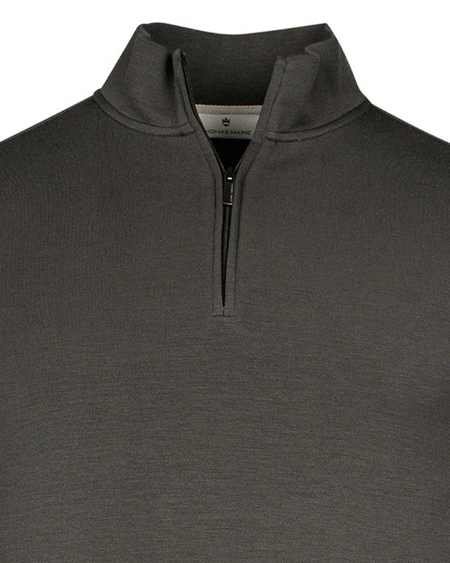 Thomas Maine Pullover zip MGrijs 4231TM020