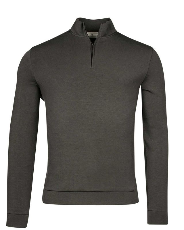 Thomas Maine Pullover zip MGrijs 4231TM020