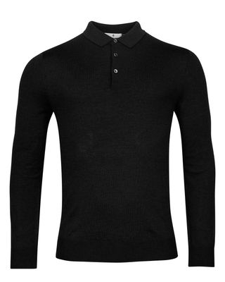 Thomas Maine Polo lm Zwart 4283TM100