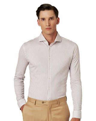 Desoto Luxury Dress Shirt lm Wit 1 77408-3