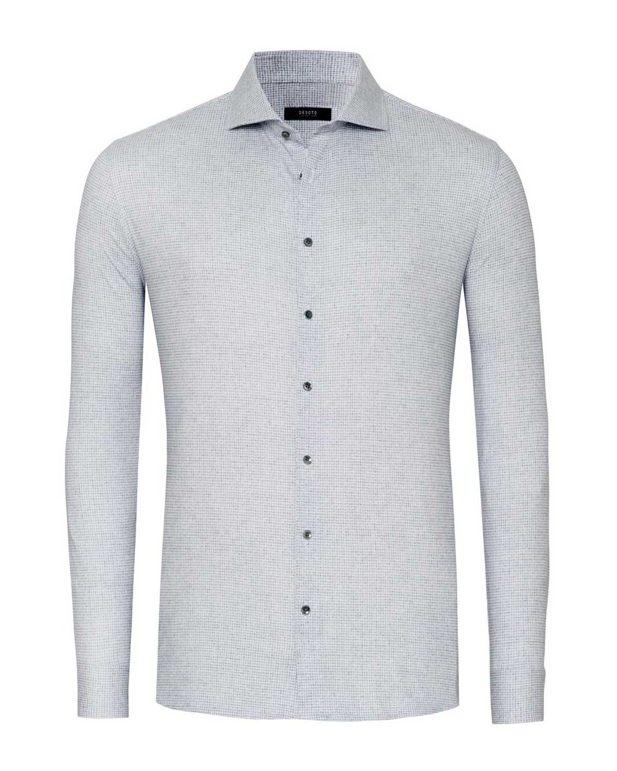 Desoto Luxury Dress Shirt lm LGrijs 78108-3