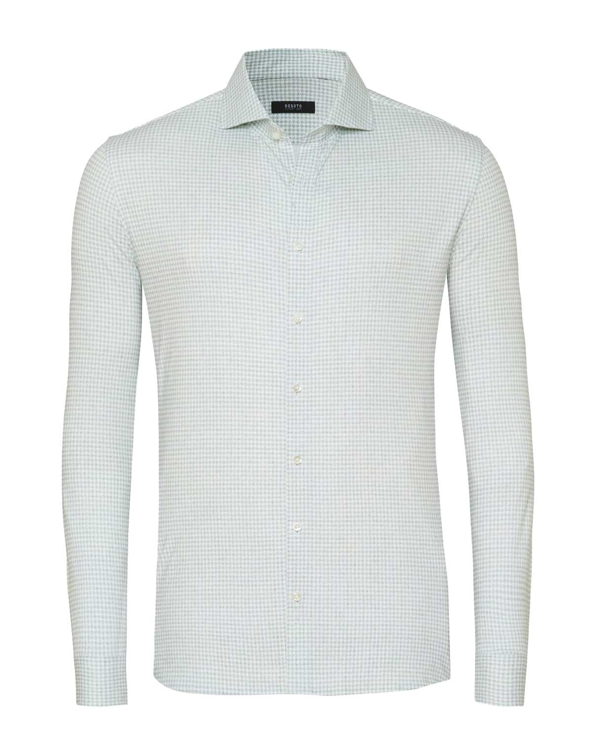 Desoto Luxury Dress shirt lm MGroen 1 77208-3