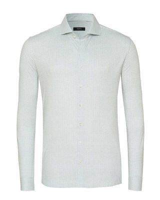 Desoto Luxury Dress shirt lm MGroen 1 77208-3