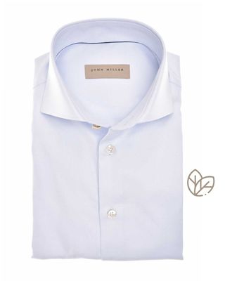John Miller Dress Shirt lm LBlauw 5141577