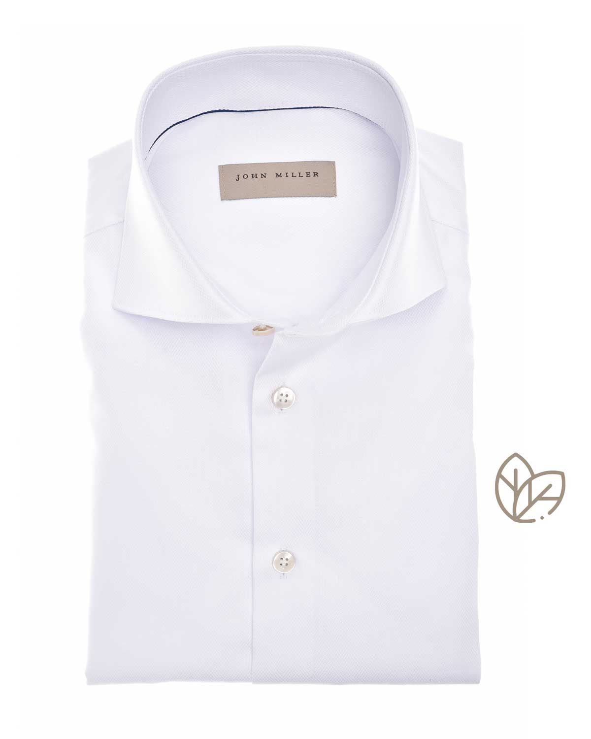 John Miller Dress Shirt lm Wit 1 5141577