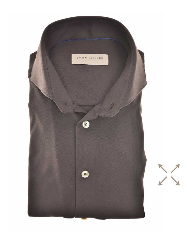 John Miller Dress shirt DBruin 5141630
