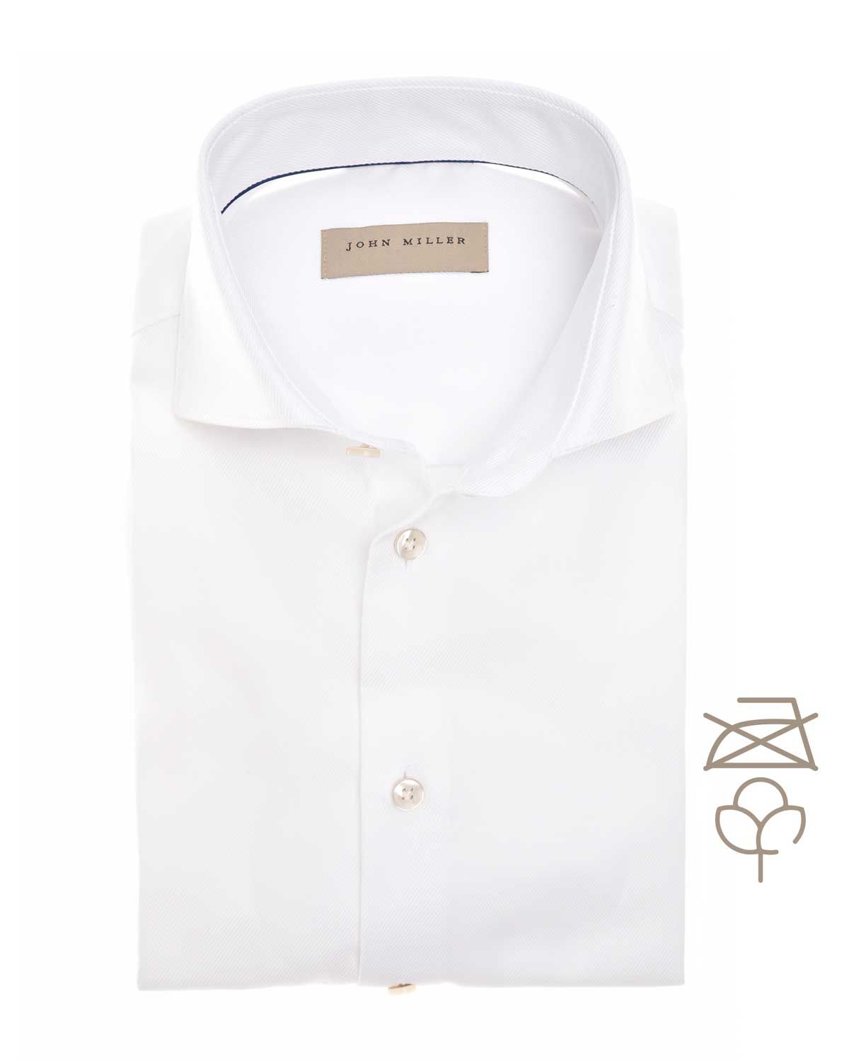 John Miller Dress shirt lm Wit 1 5141874
