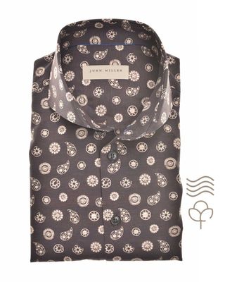 John Miller Dress shirt lm DBruin 5141612