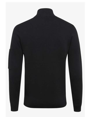 Genti Pullover polo Zwart K1138-3258