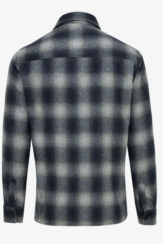 Genti Overshirt MBlauw S1300-1300