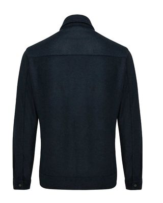 Genti Overshirt DBlauw S1312-1983